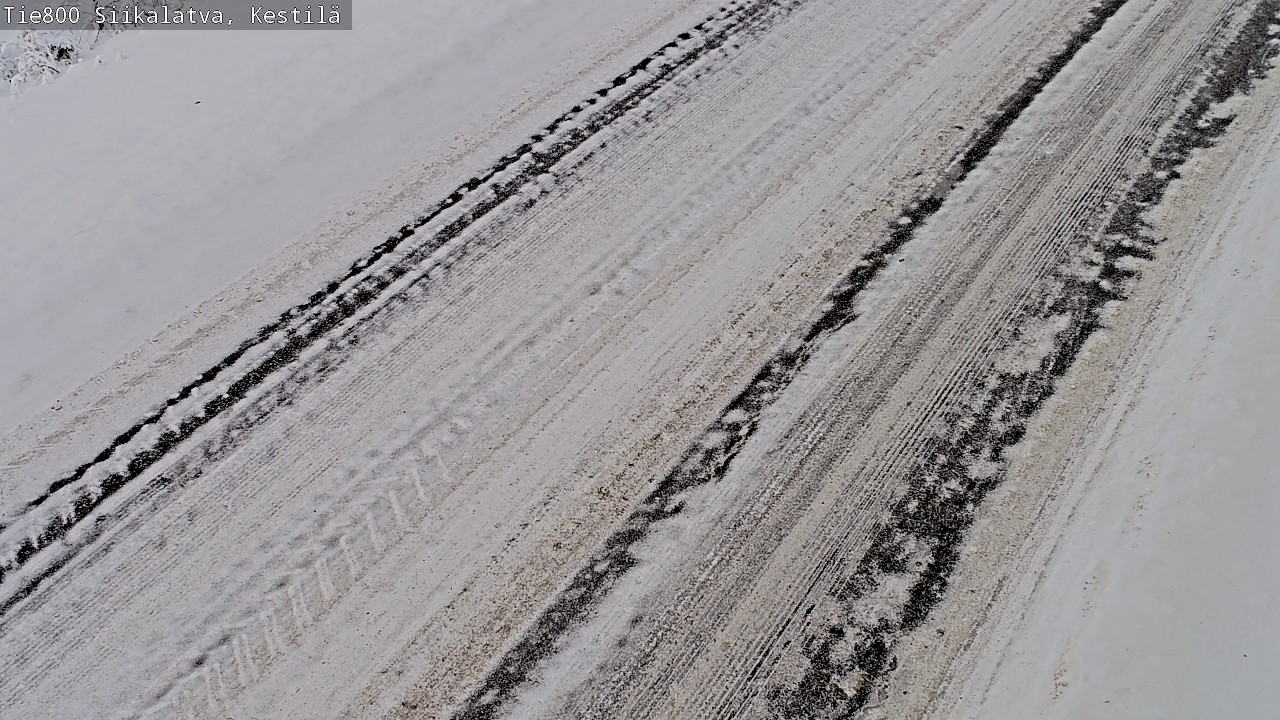 Weather Camera Image Väg 800 Siikalatva Kestilä, Siikalatva, Pohjois-Pohjanmaa