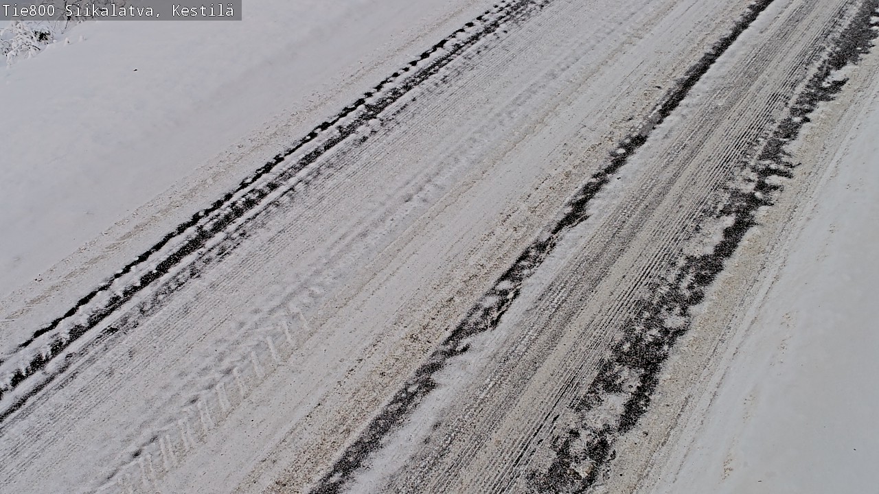 Weather Camera Image Väg 800 Siikalatva Kestilä, Siikalatva, Pohjois-Pohjanmaa