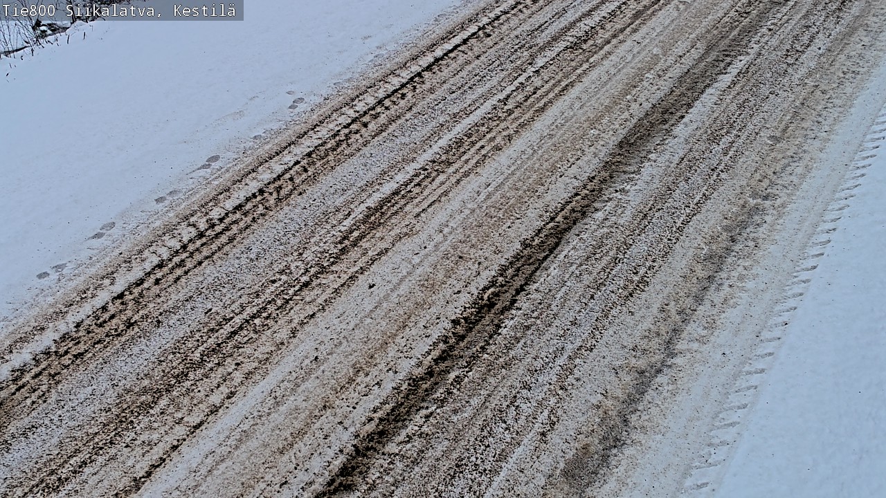 Weather Camera Image Väg 800 Siikalatva Kestilä, Siikalatva, Pohjois-Pohjanmaa