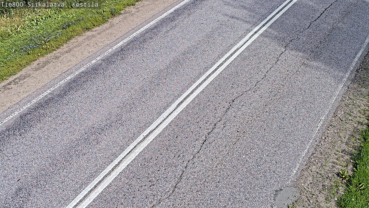 Weather Camera Image Road 800 Siikalatva Kestilä, Siikalatva, Pohjois-Pohjanmaa