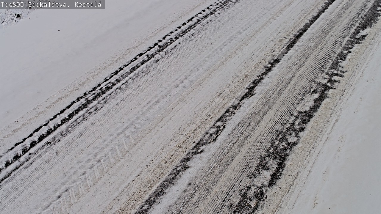 Weather Camera Image Väg 800 Siikalatva Kestilä, Siikalatva, Pohjois-Pohjanmaa