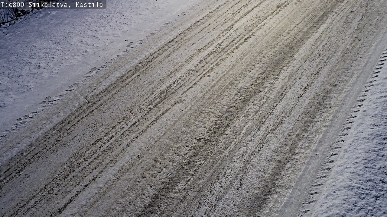 Weather Camera Image Väg 800 Siikalatva Kestilä, Siikalatva, Pohjois-Pohjanmaa