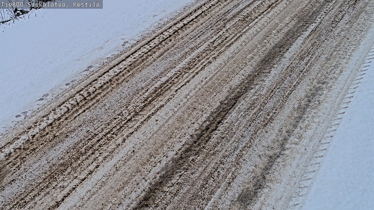 Weather Camera Image Väg 800 Siikalatva Kestilä, Siikalatva, Pohjois-Pohjanmaa