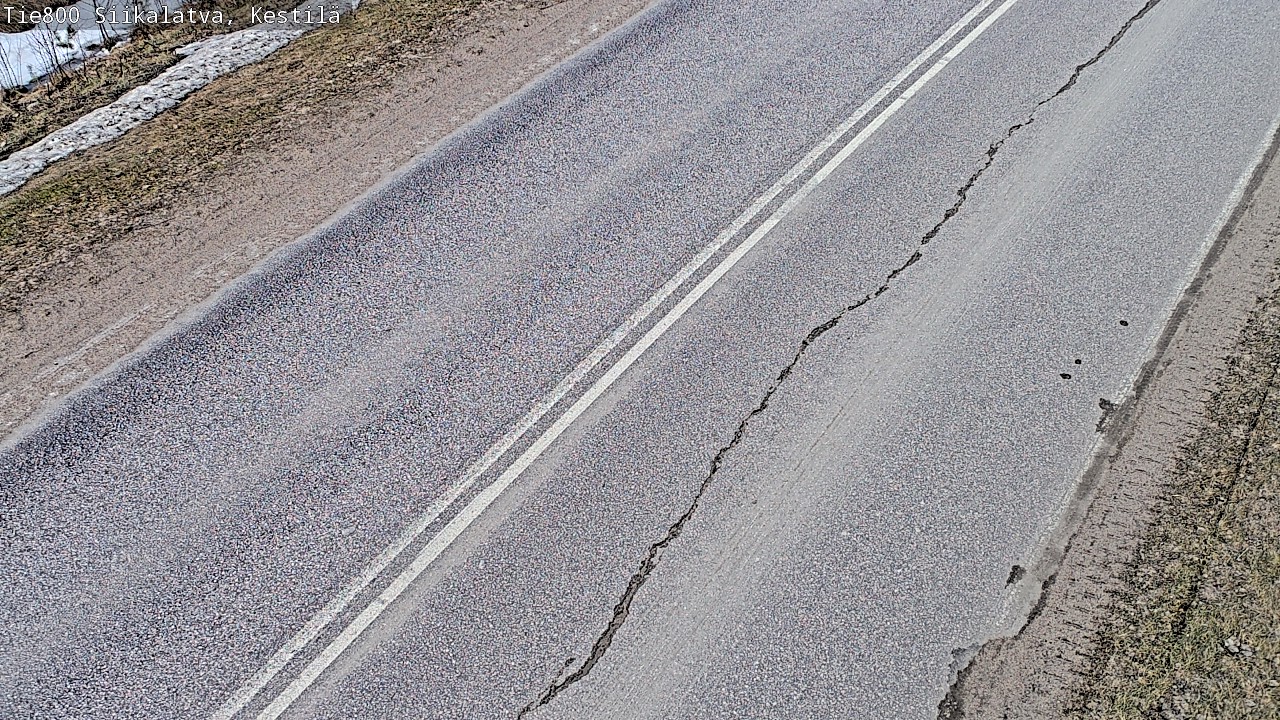 Weather Camera Image Road 800 Siikalatva Kestilä, Siikalatva, Pohjois-Pohjanmaa
