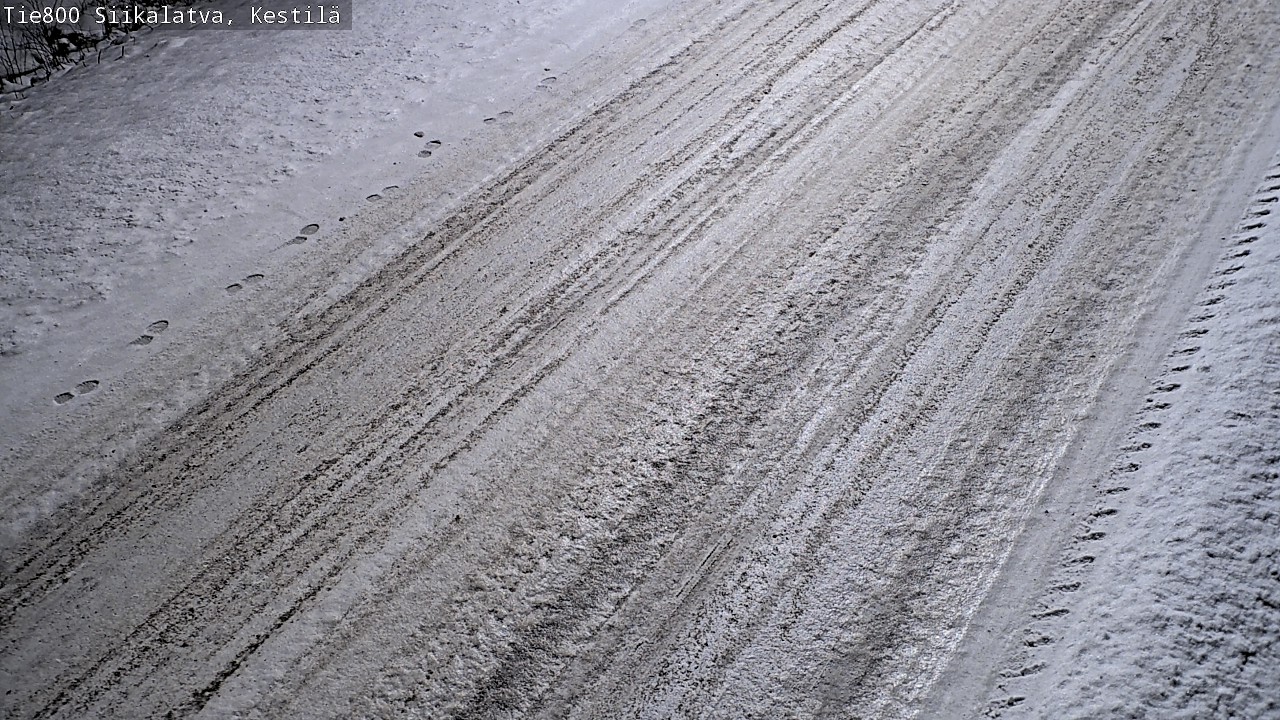 Weather Camera Image Väg 800 Siikalatva Kestilä, Siikalatva, Pohjois-Pohjanmaa