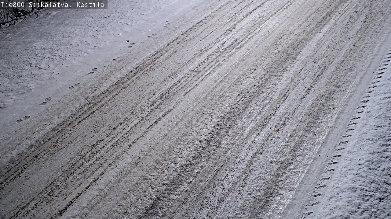 Weather Camera Image Väg 800 Siikalatva Kestilä, Siikalatva, Pohjois-Pohjanmaa