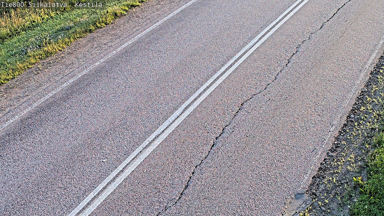 Weather Camera Image Road 800 Siikalatva Kestilä, Siikalatva, Pohjois-Pohjanmaa