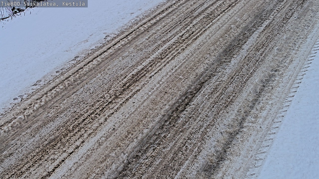 Weather Camera Image Väg 800 Siikalatva Kestilä, Siikalatva, Pohjois-Pohjanmaa