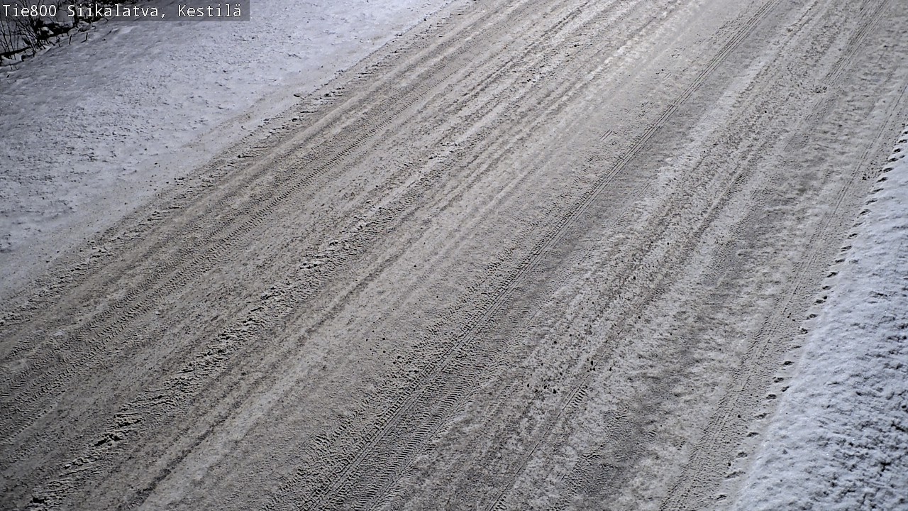 Weather Camera Image Väg 800 Siikalatva Kestilä, Siikalatva, Pohjois-Pohjanmaa