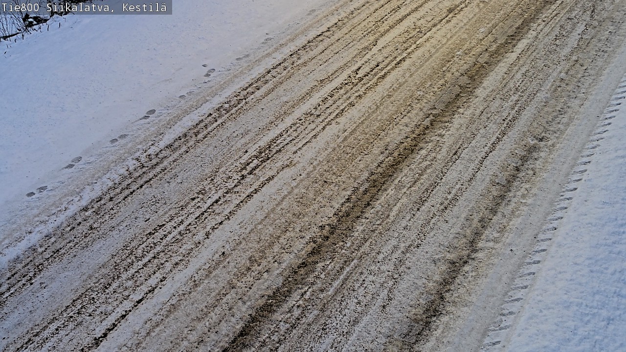 Weather Camera Image Väg 800 Siikalatva Kestilä, Siikalatva, Pohjois-Pohjanmaa