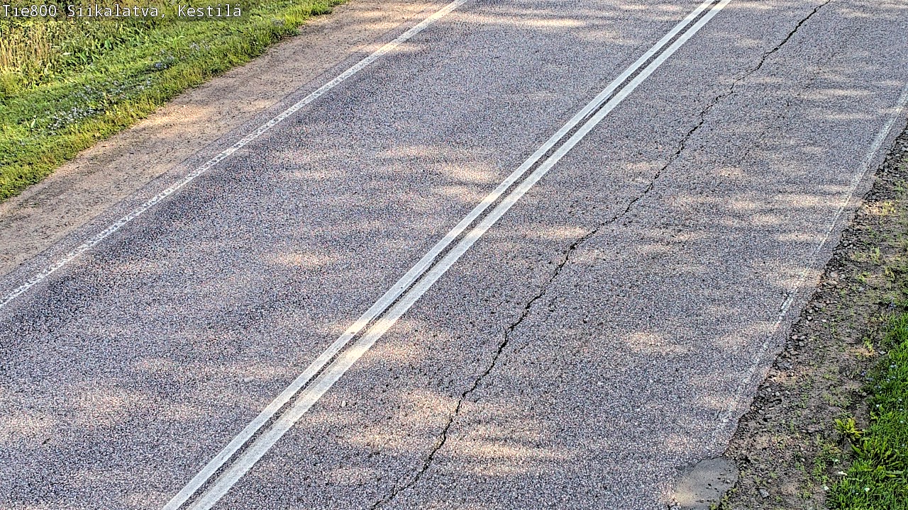 Weather Camera Image Road 800 Siikalatva Kestilä, Siikalatva, Pohjois-Pohjanmaa
