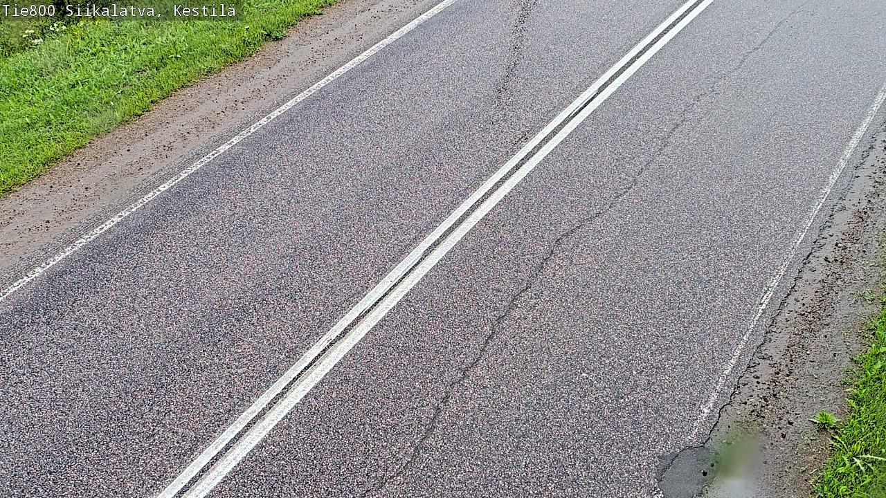 Weather Camera Image Väg 800 Siikalatva Kestilä, Siikalatva, Pohjois-Pohjanmaa
