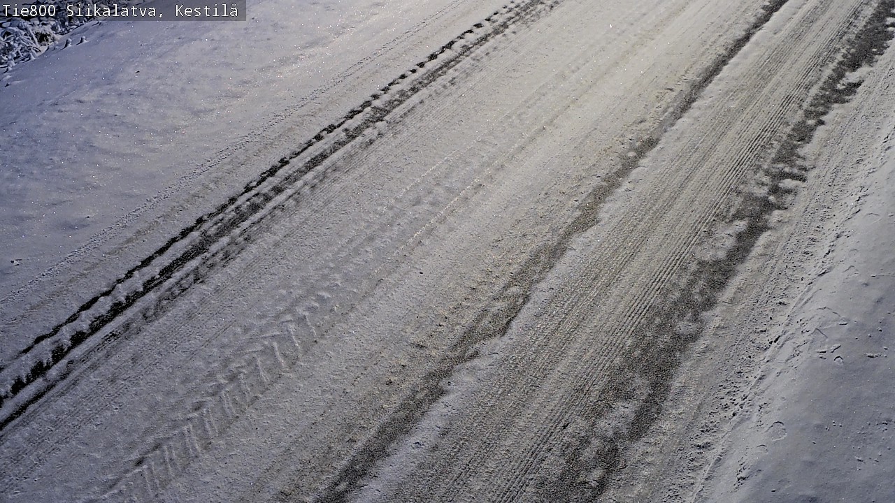 Weather Camera Image Väg 800 Siikalatva Kestilä, Siikalatva, Pohjois-Pohjanmaa