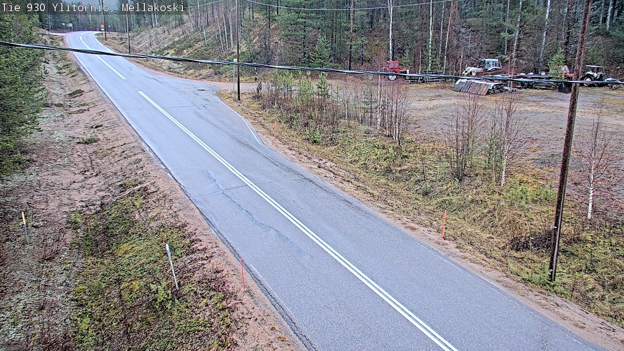 Kelikamerat Kuva TIe 930 Ylitornio, Mellakoski, Ylitornio, Lappi