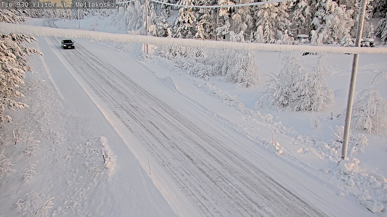 Kelikamerat Kuva TIe 930 Ylitornio, Mellakoski, Ylitornio, Lappi