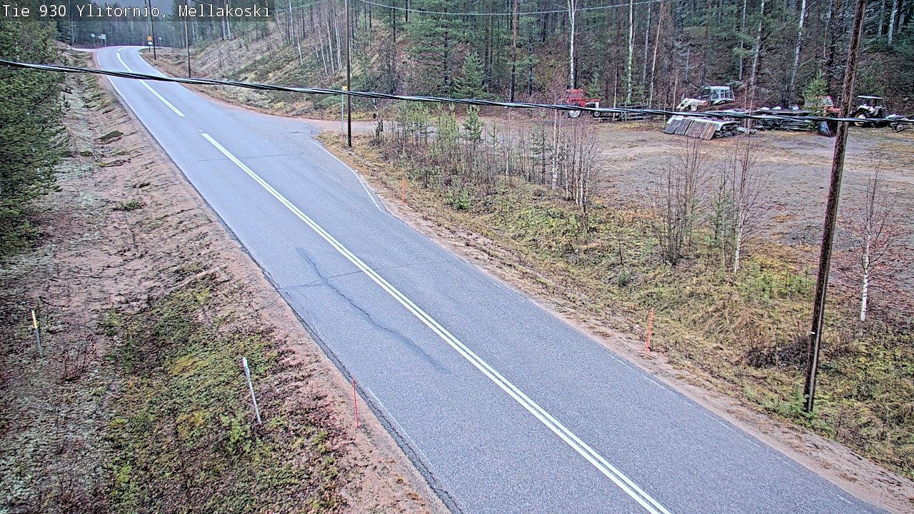 Kelikamerat Kuva TIe 930 Ylitornio, Mellakoski, Ylitornio, Lappi