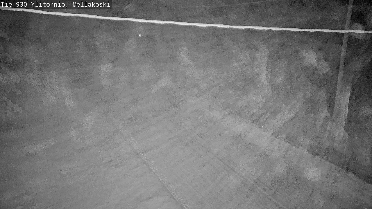Weather Camera Image Road 83 Ylitornio, Mellakoski, Ylitornio, Lappi