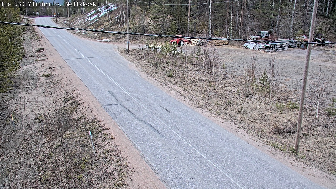 Kelikamerat Kuva TIe 930 Ylitornio, Mellakoski, Ylitornio, Lappi