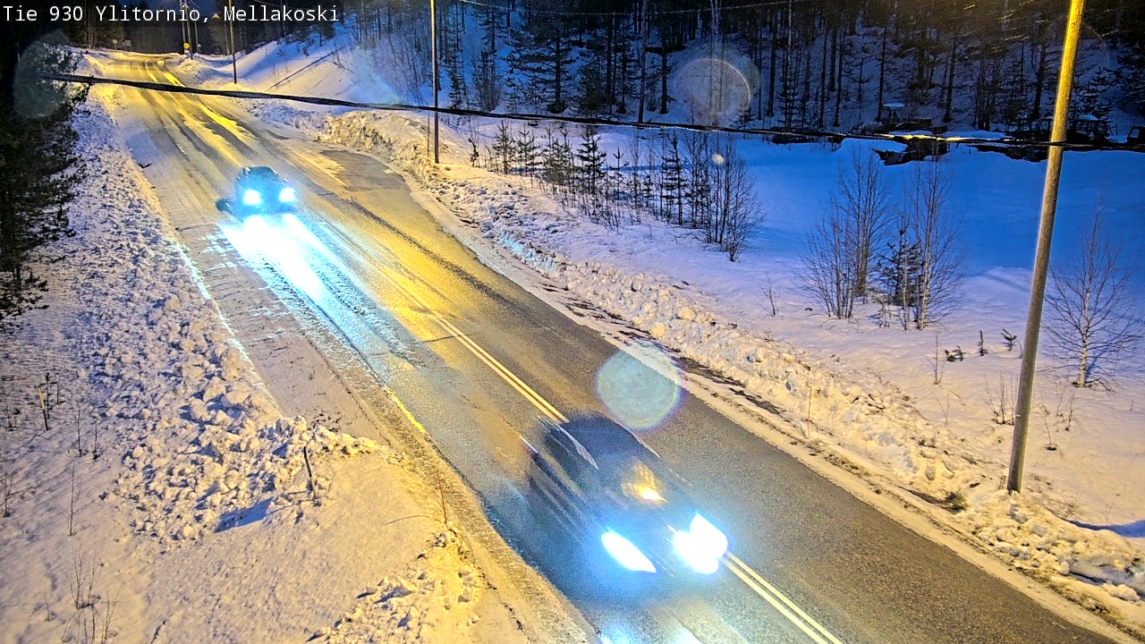 Kelikamerat Kuva TIe 930 Ylitornio, Mellakoski, Ylitornio, Lappi