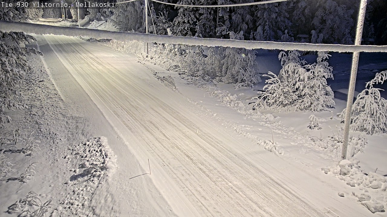 Kelikamerat Kuva TIe 930 Ylitornio, Mellakoski, Ylitornio, Lappi