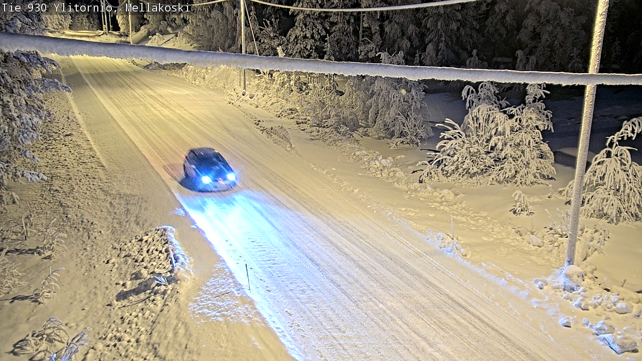 Kelikamerat Kuva TIe 930 Ylitornio, Mellakoski, Ylitornio, Lappi