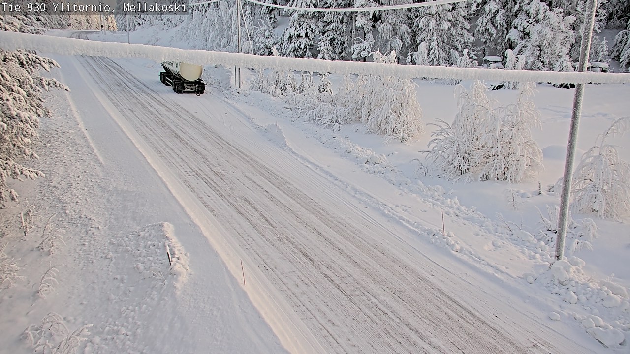 Weather Camera Image Road 83 Ylitornio, Mellakoski, Ylitornio, Lappi