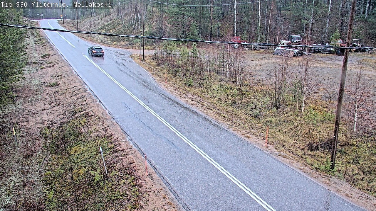 Weather Camera Image Road 83 Ylitornio, Mellakoski, Ylitornio, Lappi