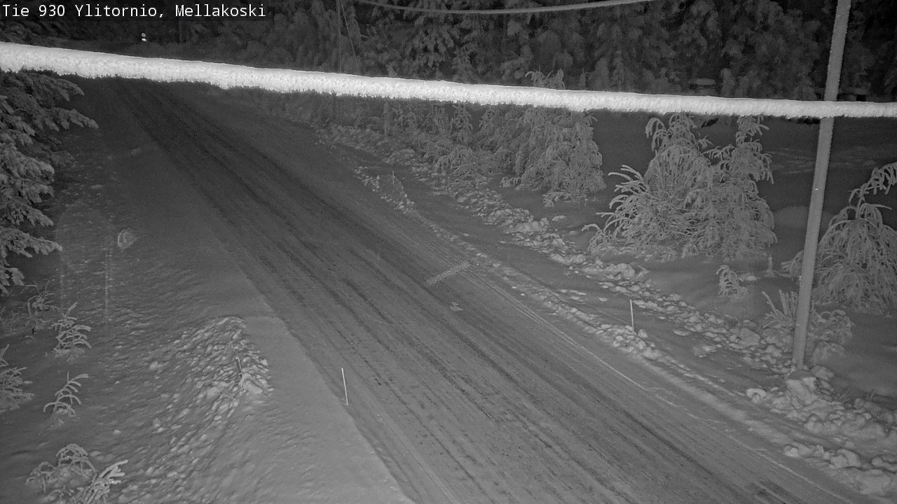 Kelikamerat Kuva TIe 930 Ylitornio, Mellakoski, Ylitornio, Lappi