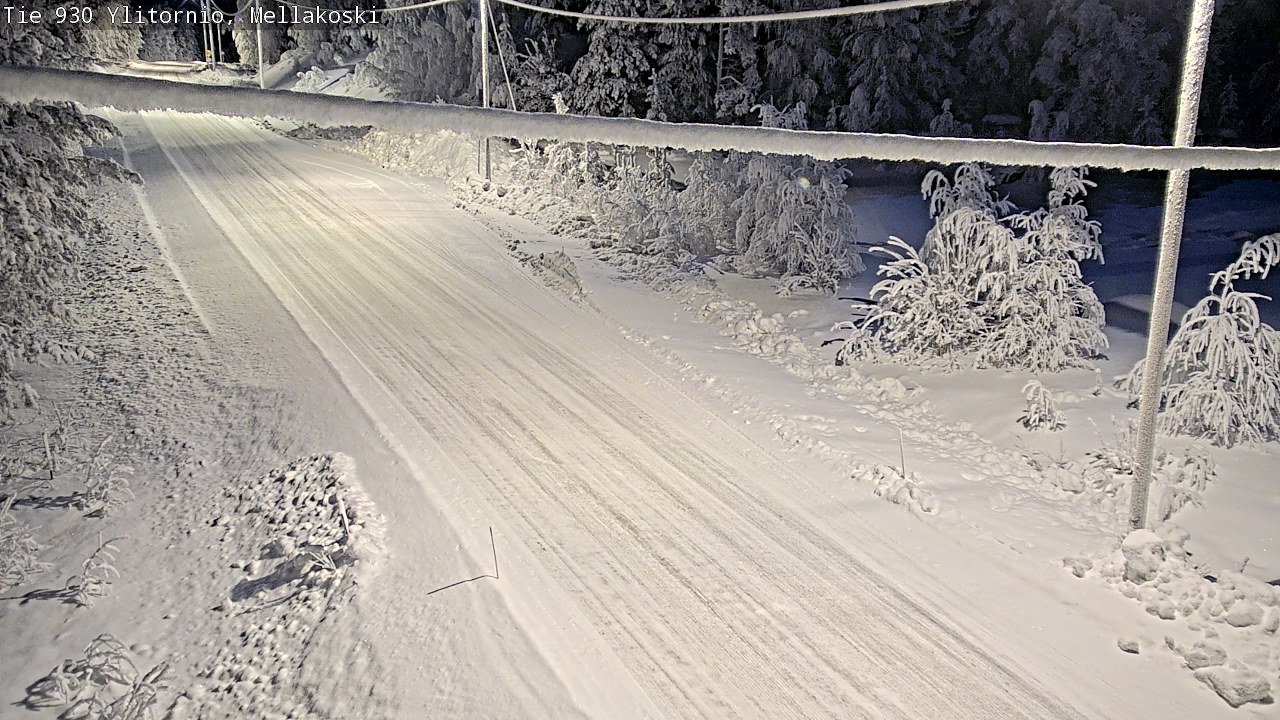 Kelikamerat Kuva TIe 930 Ylitornio, Mellakoski, Ylitornio, Lappi