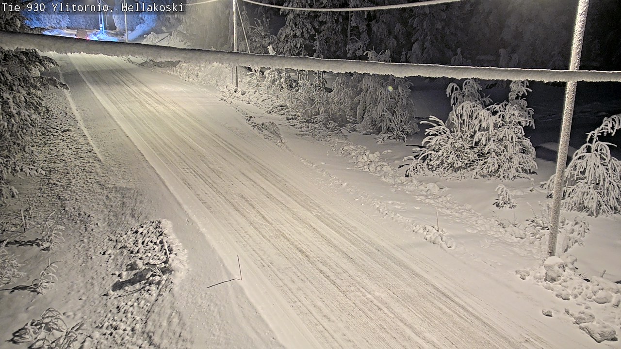 Kelikamerat Kuva TIe 930 Ylitornio, Mellakoski, Ylitornio, Lappi