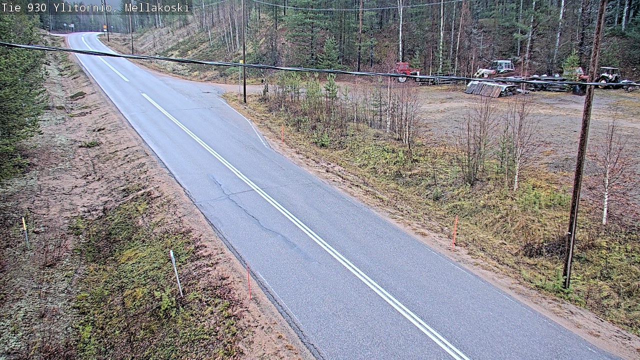 Kelikamerat Kuva TIe 930 Ylitornio, Mellakoski, Ylitornio, Lappi