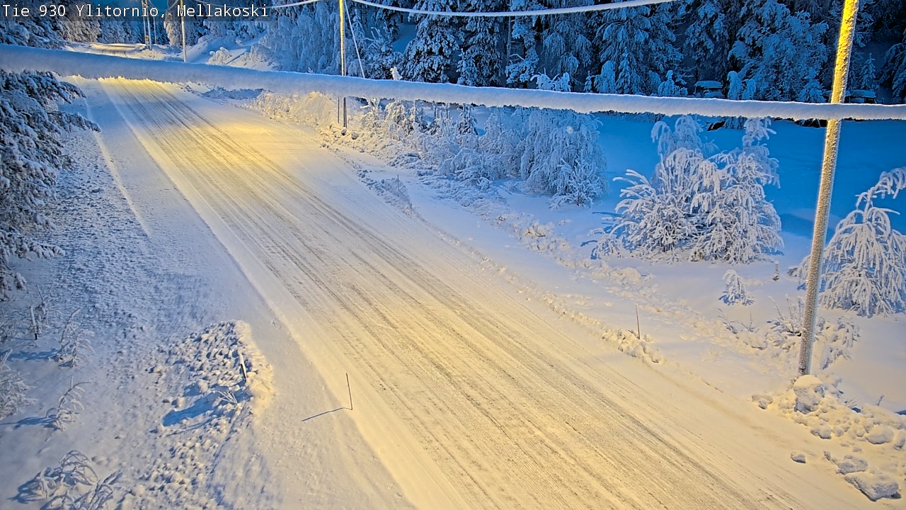 Kelikamerat Kuva TIe 930 Ylitornio, Mellakoski, Ylitornio, Lappi