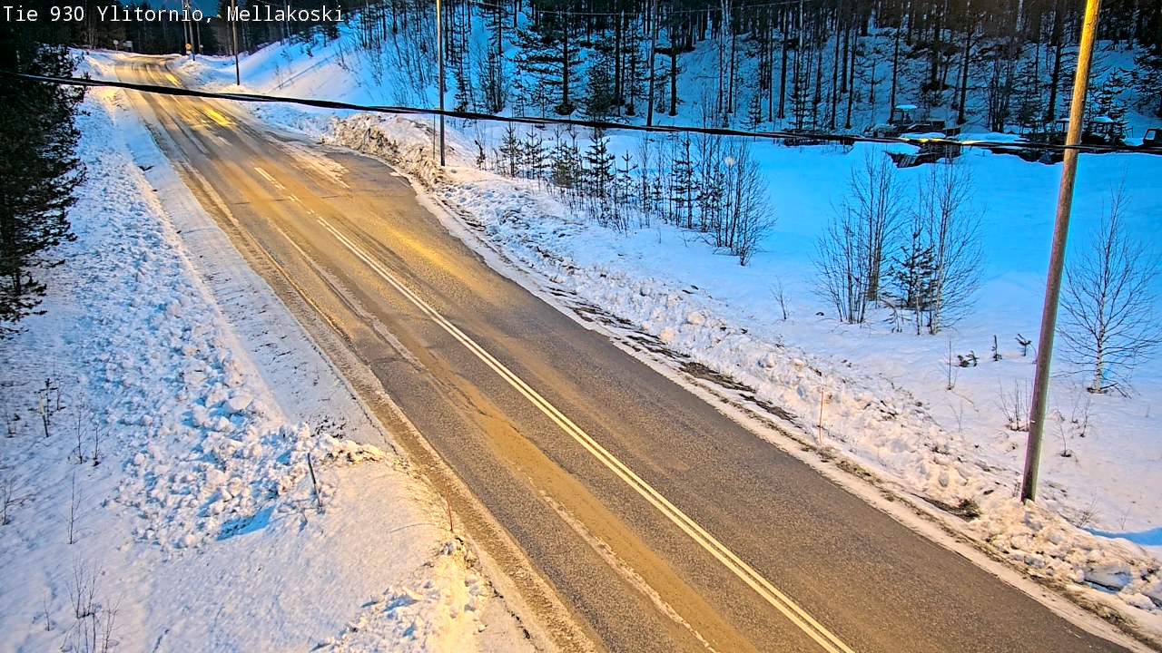 Kelikamerat Kuva TIe 930 Ylitornio, Mellakoski, Ylitornio, Lappi