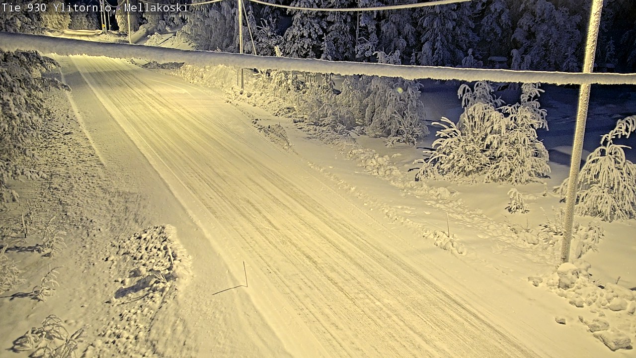 Kelikamerat Kuva TIe 930 Ylitornio, Mellakoski, Ylitornio, Lappi