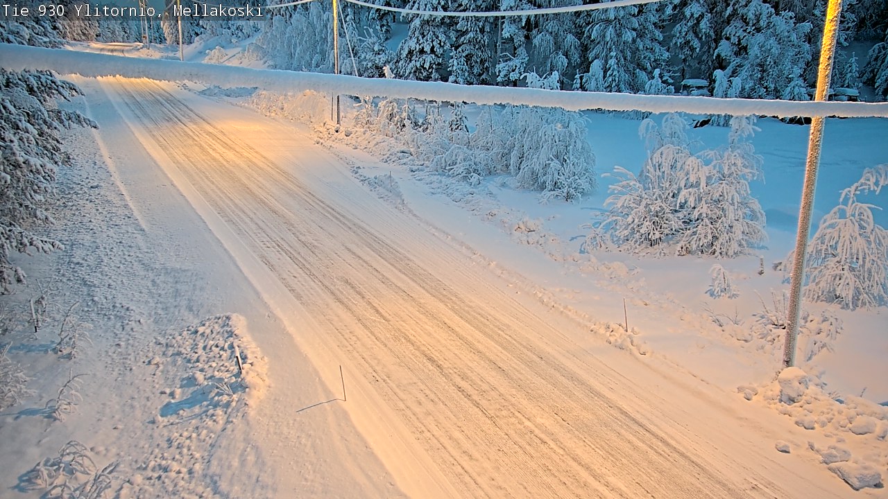 Kelikamerat Kuva TIe 930 Ylitornio, Mellakoski, Ylitornio, Lappi