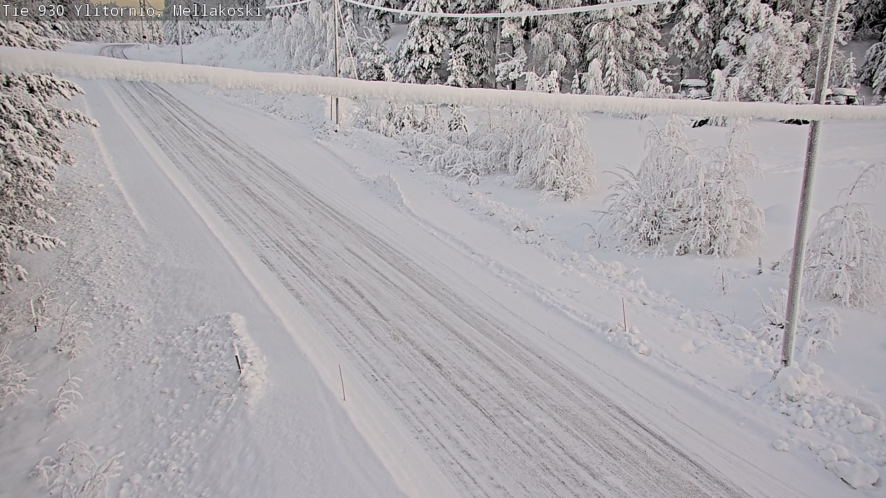 Kelikamerat Kuva TIe 930 Ylitornio, Mellakoski, Ylitornio, Lappi