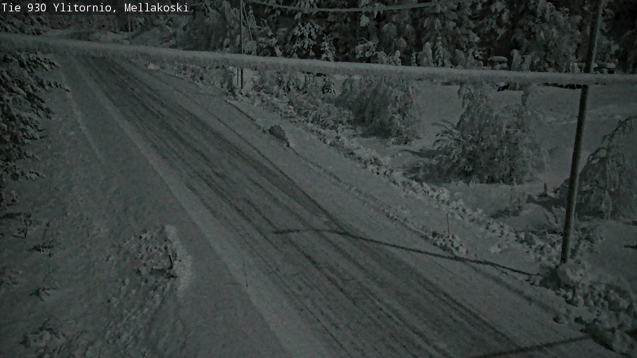 Kelikamerat Kuva TIe 930 Ylitornio, Mellakoski, Ylitornio, Lappi