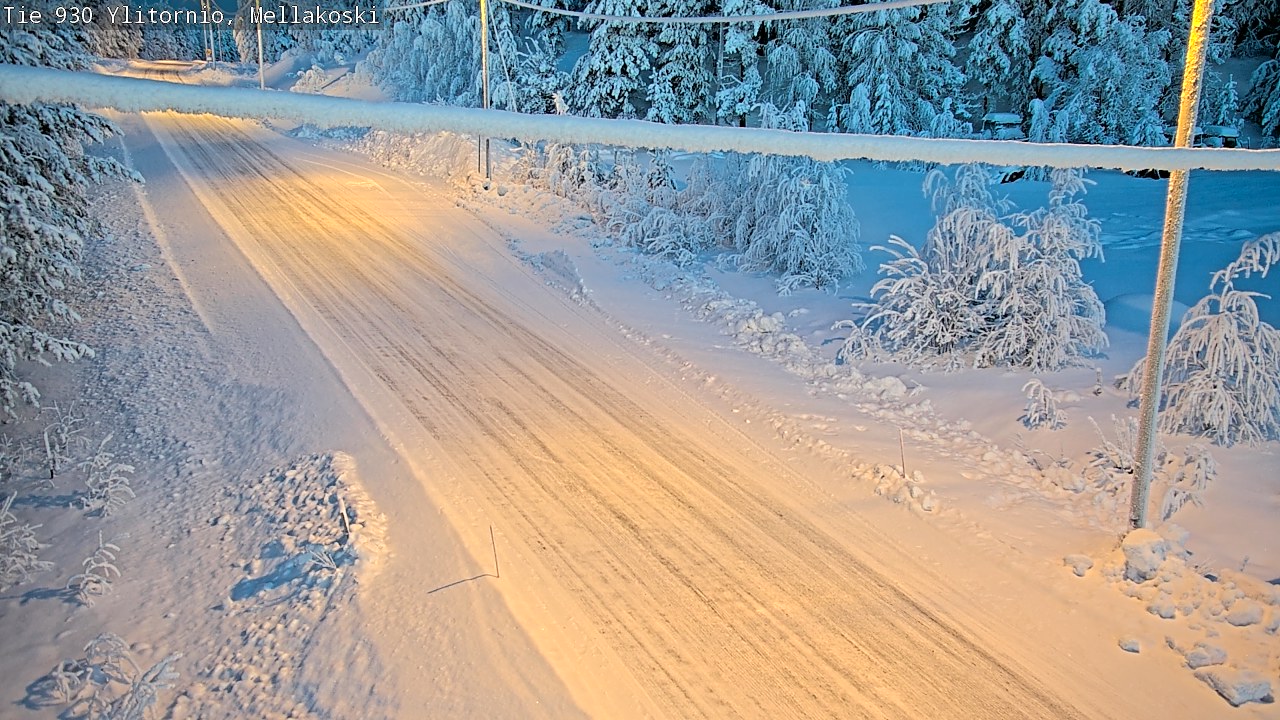 Kelikamerat Kuva TIe 930 Ylitornio, Mellakoski, Ylitornio, Lappi