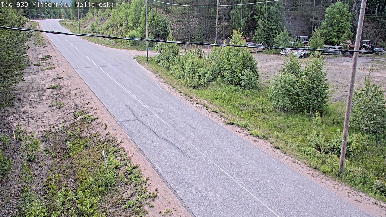 Kelikamerat Kuva TIe 930 Ylitornio, Mellakoski, Ylitornio, Lappi