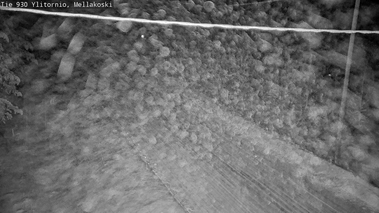 Weather Camera Image Road 83 Ylitornio, Mellakoski, Ylitornio, Lappi