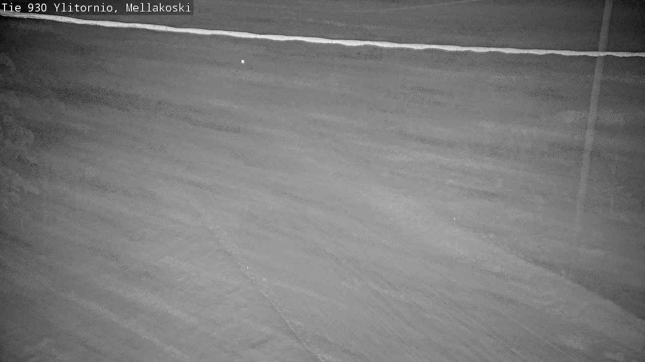 Weather Camera Image Road 83 Ylitornio, Mellakoski, Ylitornio, Lappi