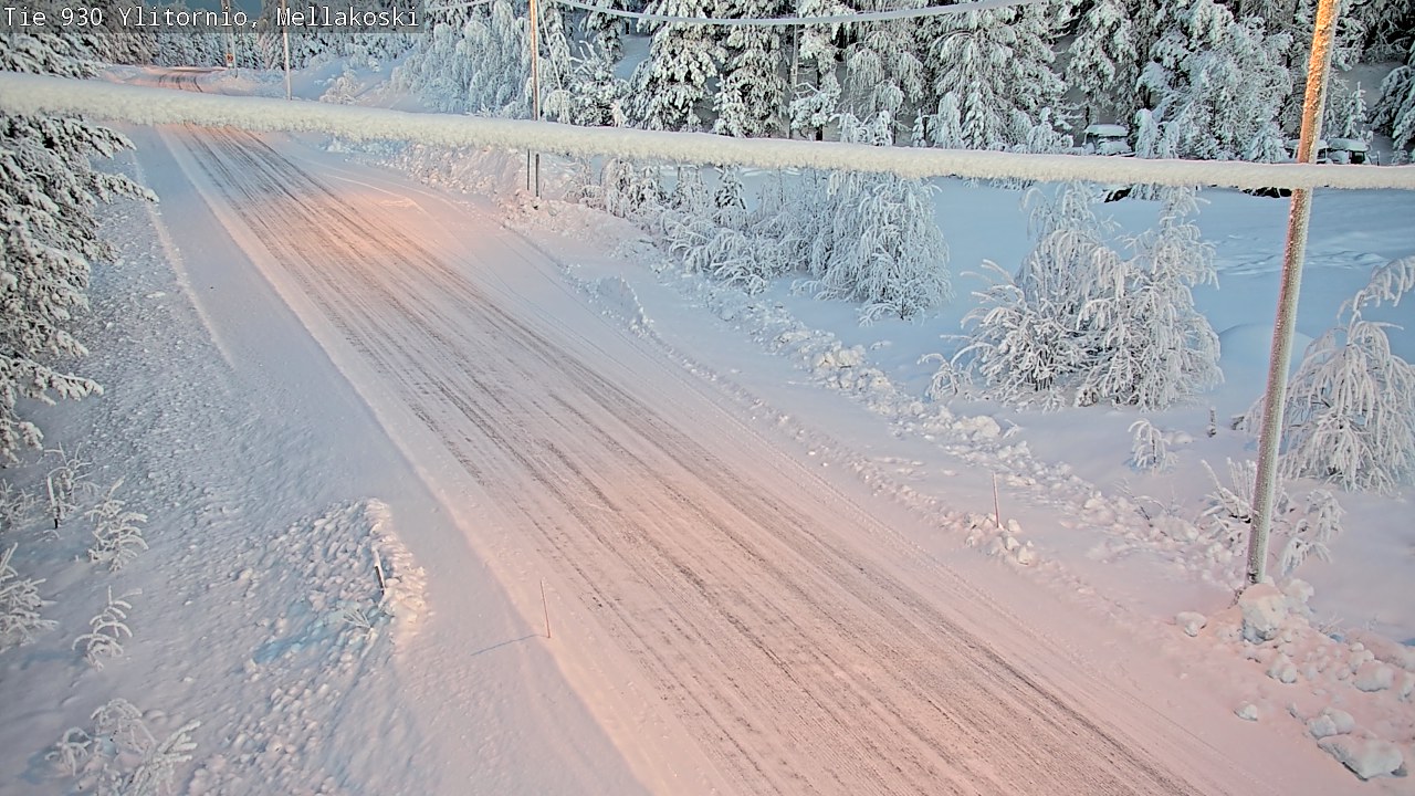 Kelikamerat Kuva TIe 930 Ylitornio, Mellakoski, Ylitornio, Lappi