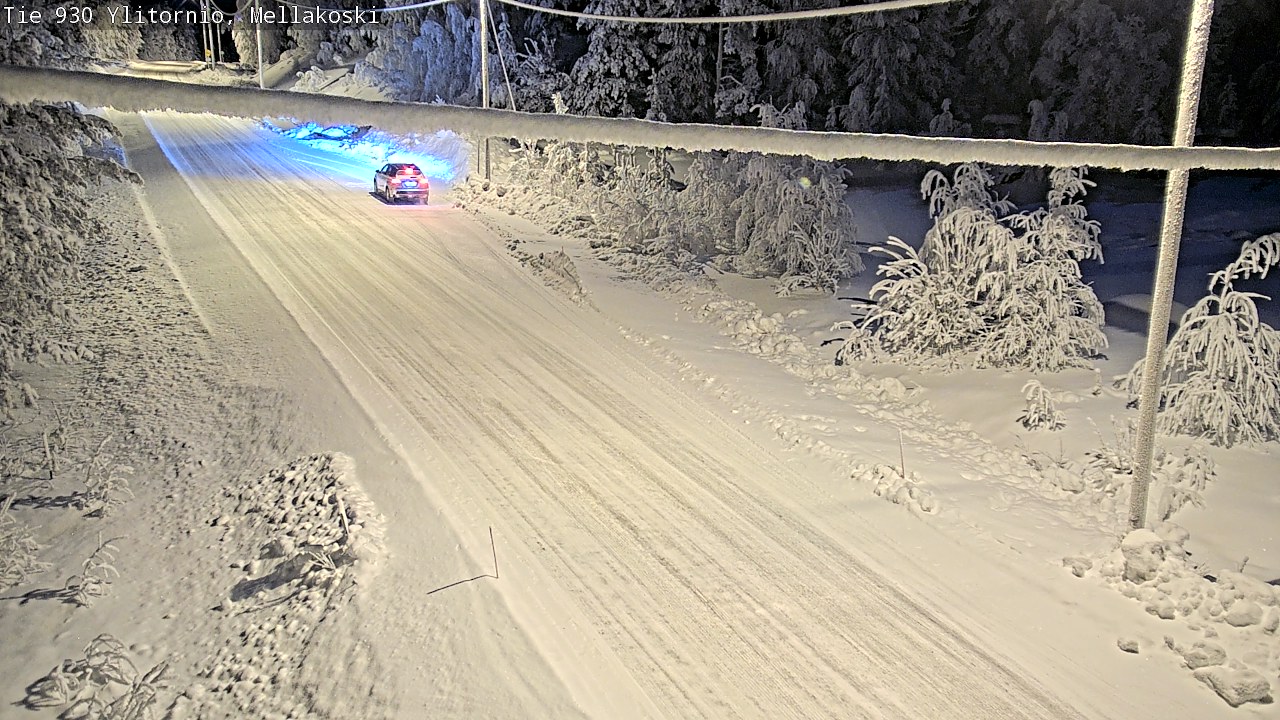 Kelikamerat Kuva TIe 930 Ylitornio, Mellakoski, Ylitornio, Lappi