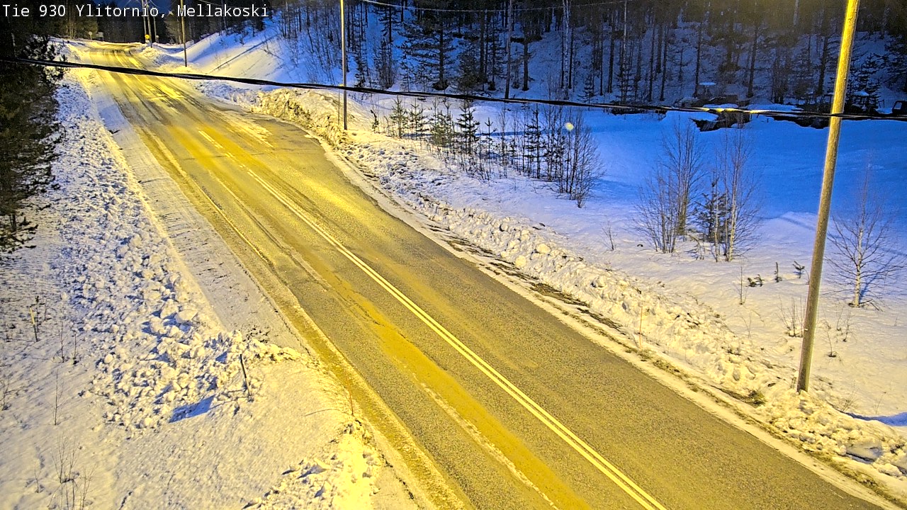 Kelikamerat Kuva TIe 930 Ylitornio, Mellakoski, Ylitornio, Lappi