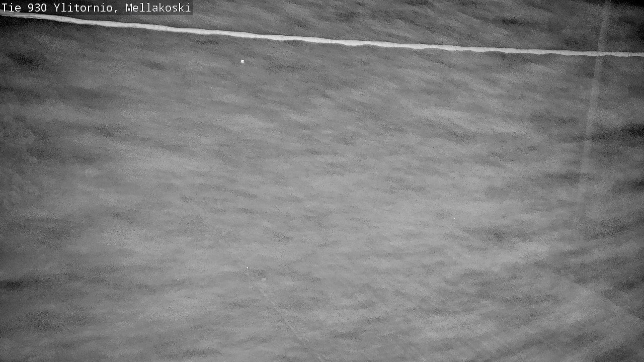 Weather Camera Image Road 83 Ylitornio, Mellakoski, Ylitornio, Lappi