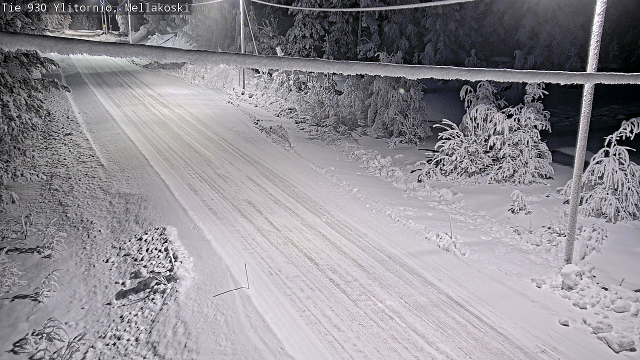 Kelikamerat Kuva TIe 930 Ylitornio, Mellakoski, Ylitornio, Lappi