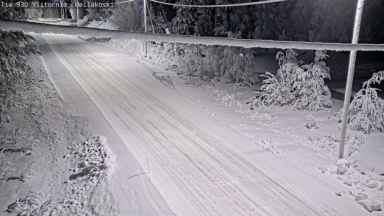 Kelikamerat Kuva TIe 930 Ylitornio, Mellakoski, Ylitornio, Lappi