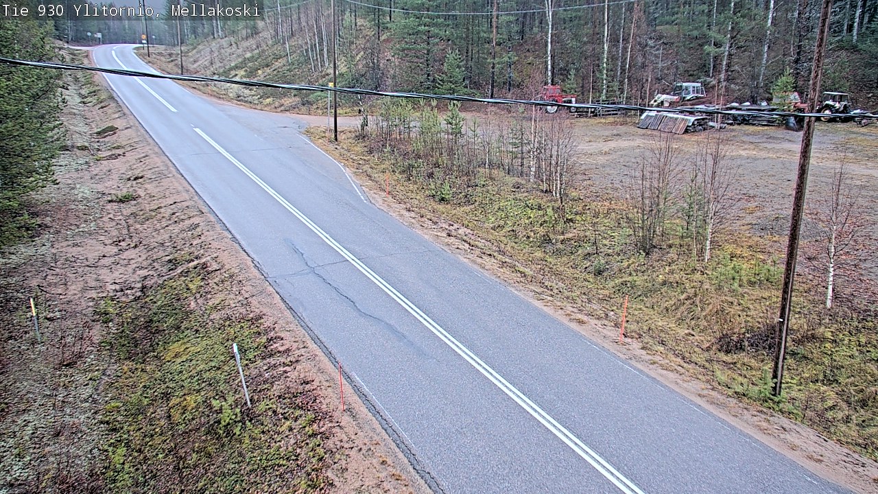 Kelikamerat Kuva TIe 930 Ylitornio, Mellakoski, Ylitornio, Lappi