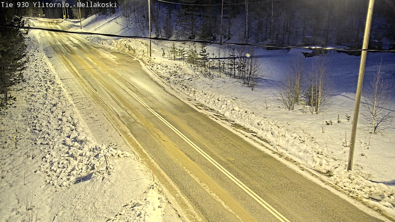 Kelikamerat Kuva TIe 930 Ylitornio, Mellakoski, Ylitornio, Lappi
