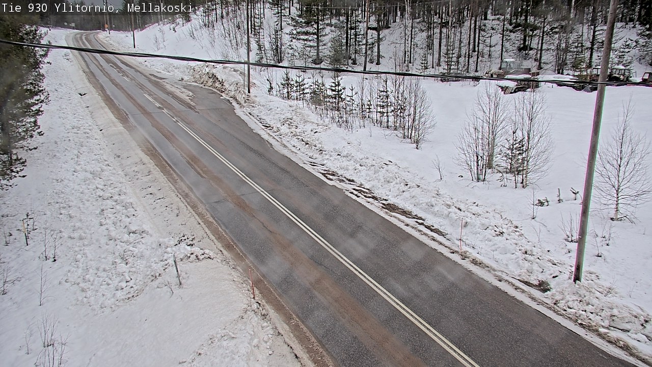 Weather Camera Image Road 83 Ylitornio, Mellakoski, Ylitornio, Lappi